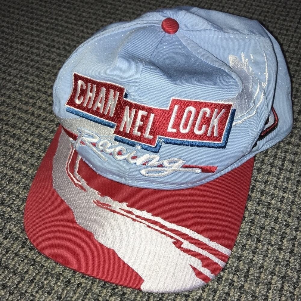 Channel Lock Racing #40 Kerry Earnhardt‎ Osfa Blue/Red Vintage EUC Hat